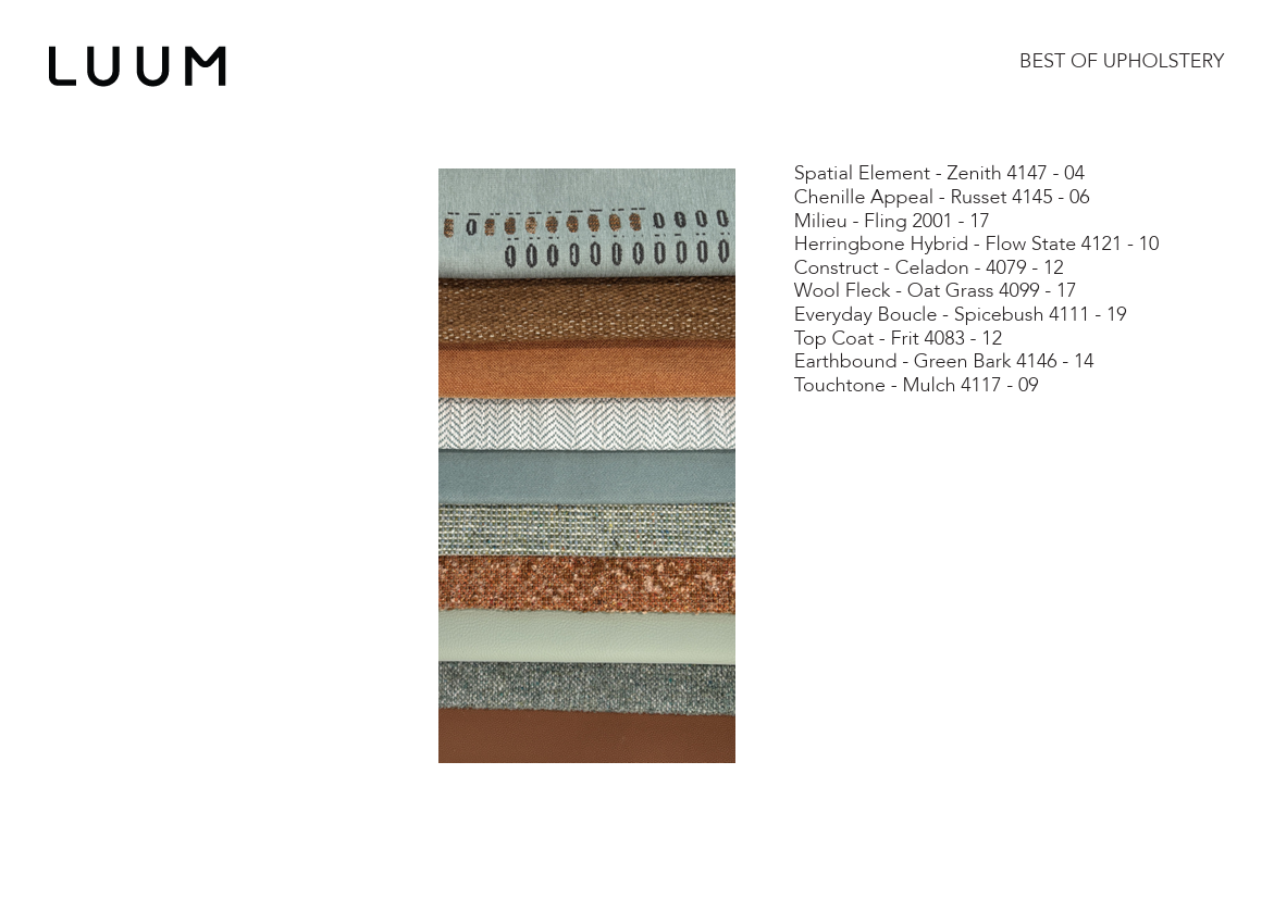Five Elements Best Of Rotations -Upholstery